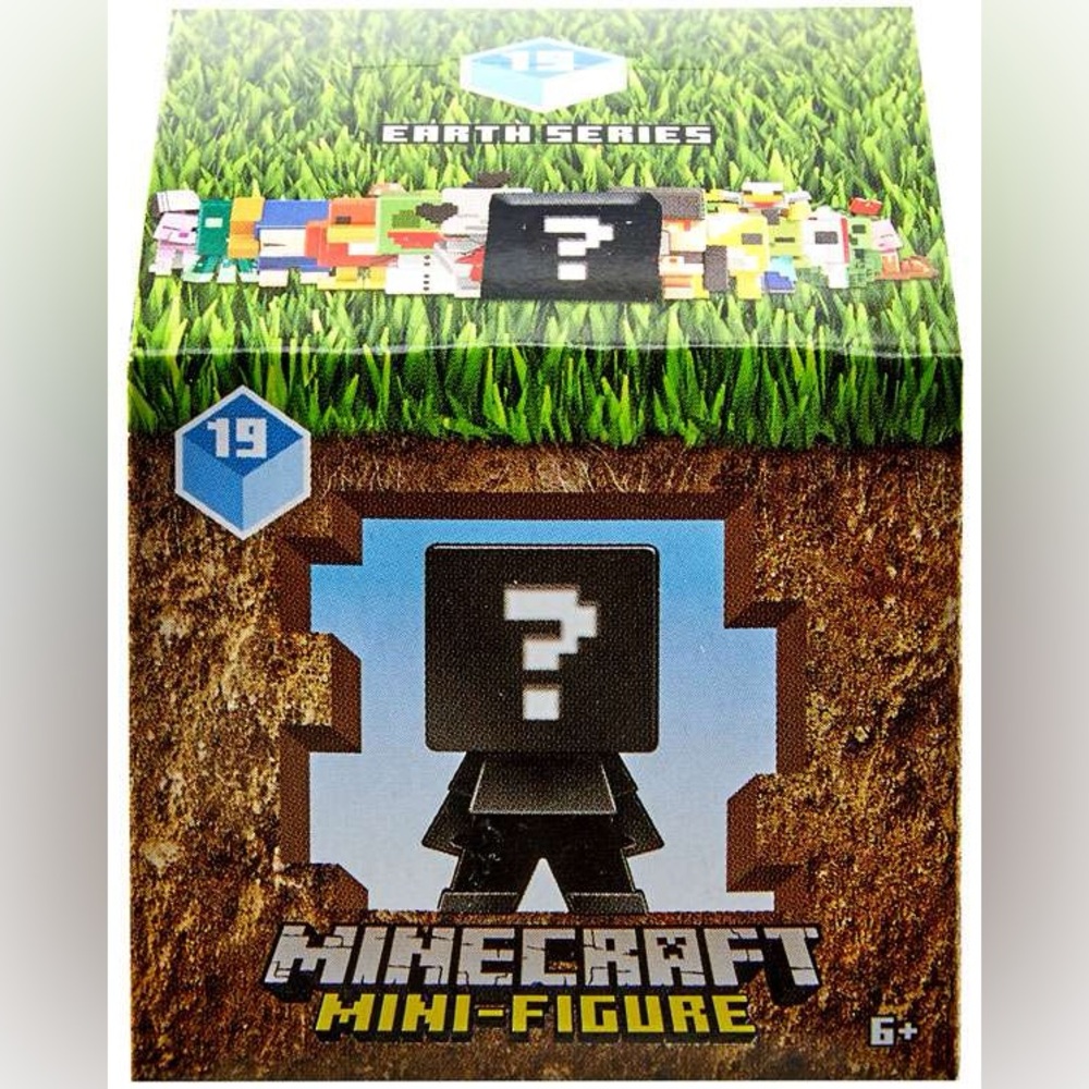 Minecraft Mini Figure Earth Series 19 Mystery Box - Sealed Inside